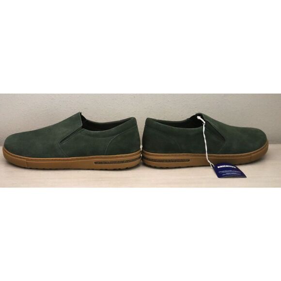 Birkenstock Men\'s Sz 41 US 8 Regular Thyme Green Oswego Suede Casual Shoes